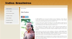Desktop Screenshot of indios-brasileiros.info