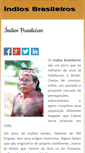 Mobile Screenshot of indios-brasileiros.info