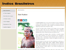 Tablet Screenshot of indios-brasileiros.info